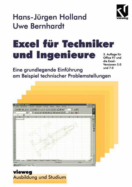Vorderes Coverbild Excel für Techniker und Ingenieure