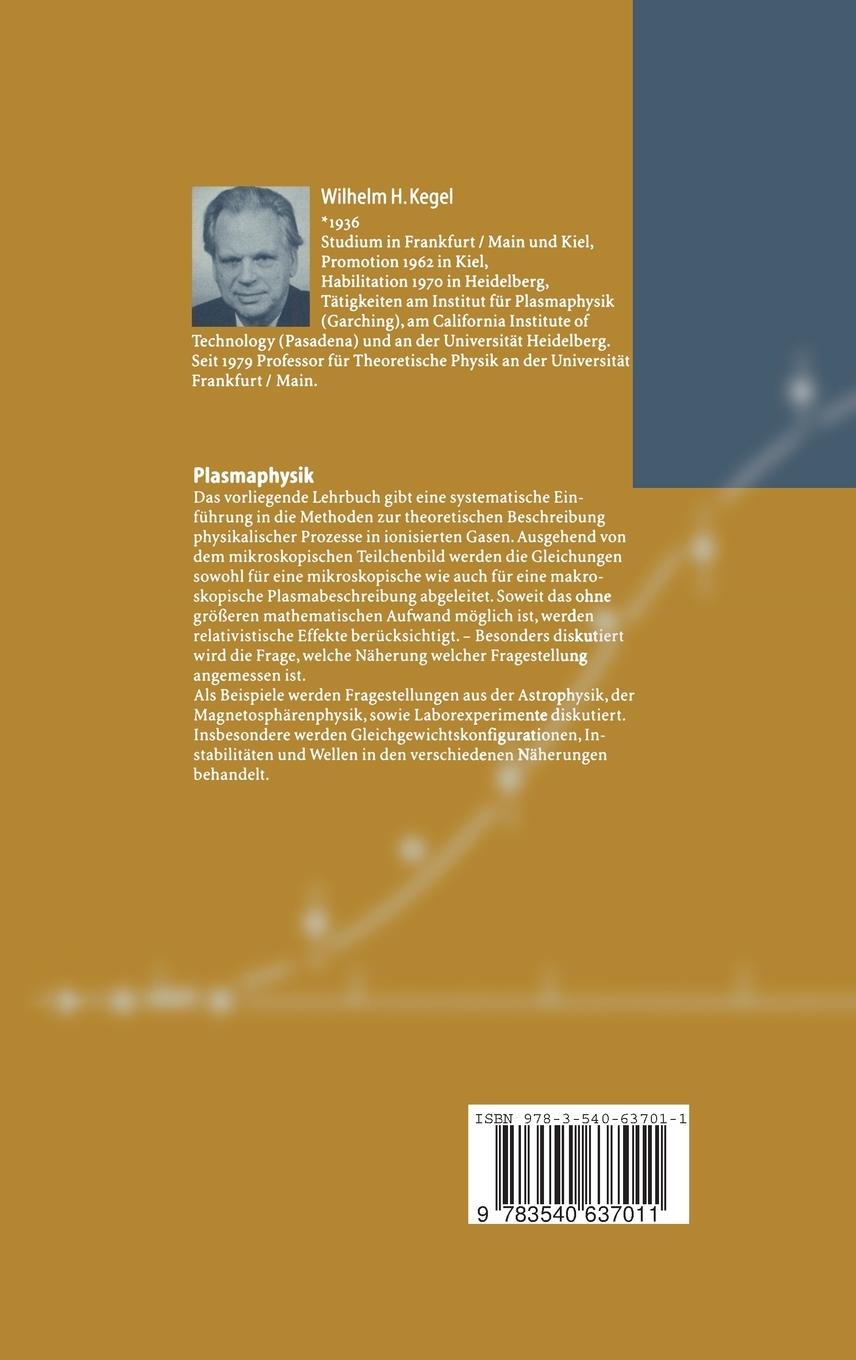 Rückseitencover Plasmaphysik