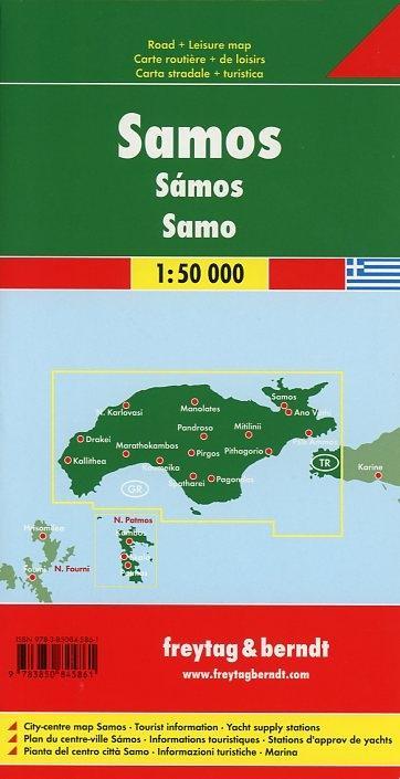 Beispielinhalt (Bild) Samos 1 : 50 000