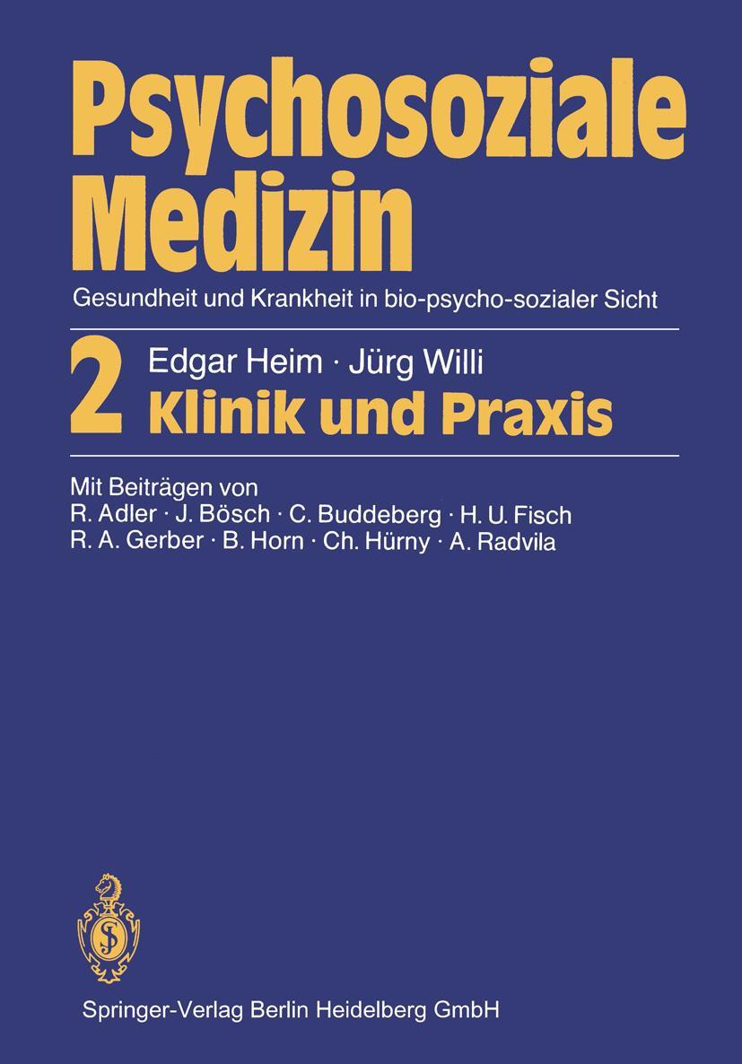 Vorderes Coverbild Psychosoziale Medizin Gesundheit und Krankheit in bio-psycho-sozialer Sicht