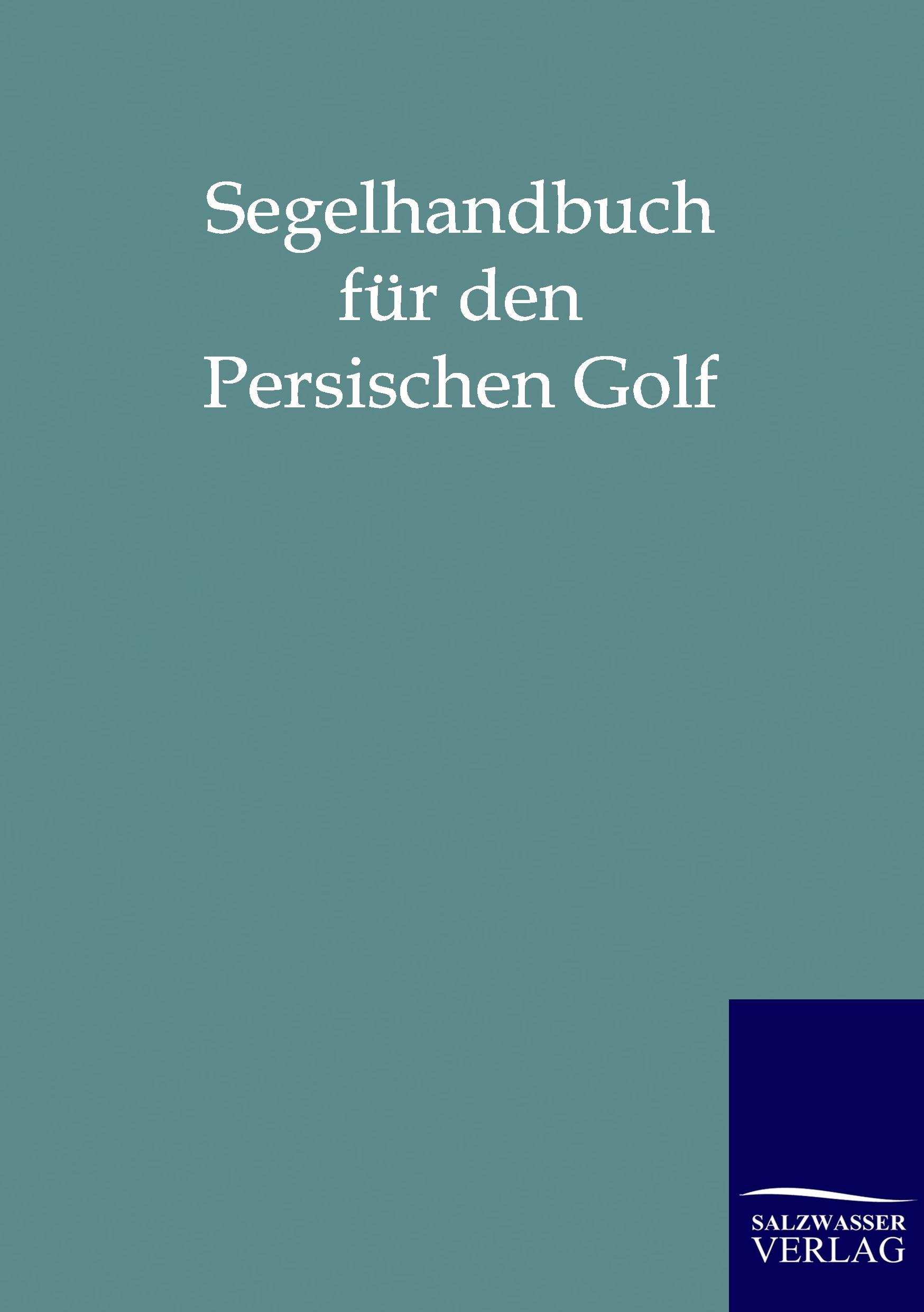Vorderes Coverbild Segelhandbuch für den Persischen Golf