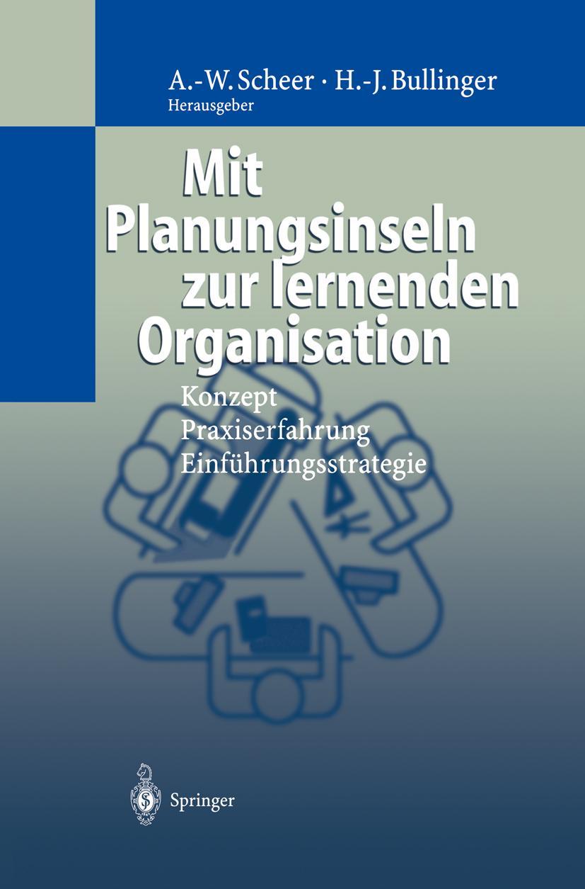 Vorderes Coverbild Mit Planungsinseln zur lernenden Organisation