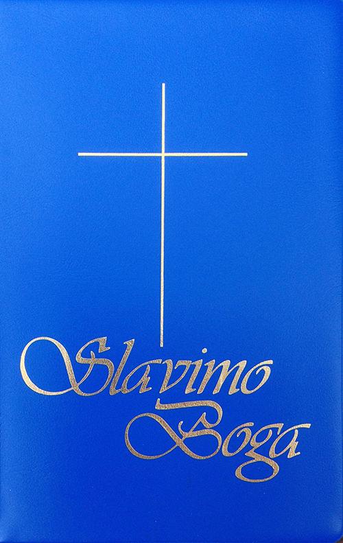 Vorderes Coverbild Slavimo Boga (blau)