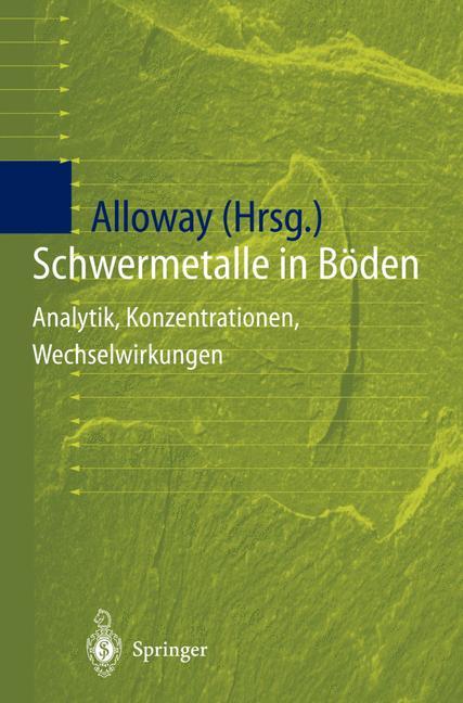 Vorderes Coverbild Schwermetalle in Böden