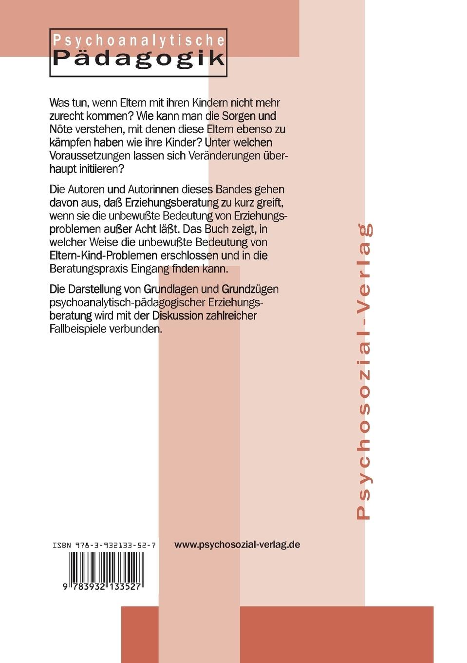 Rückseitencover Die Wiederentdeckung der Freude am Kind