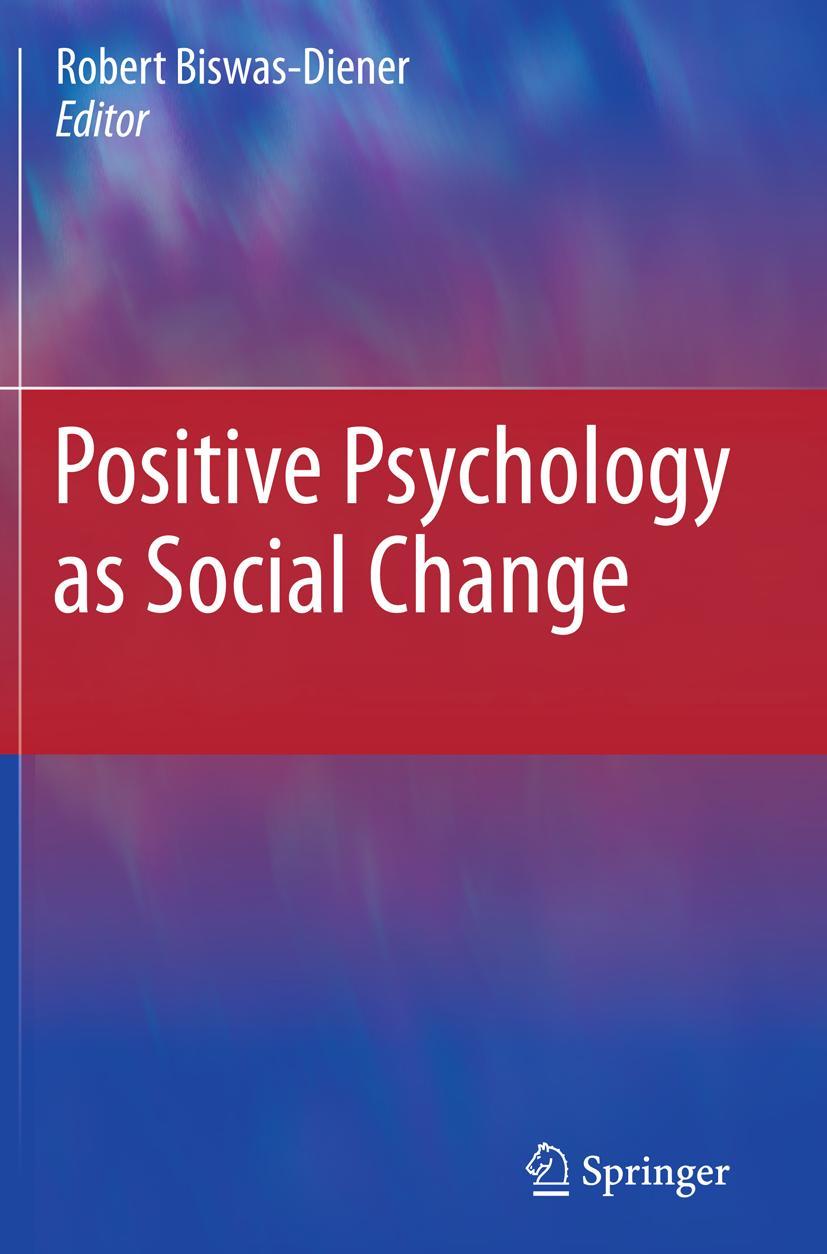 Vorderes Coverbild Positive Psychology as Social Change
