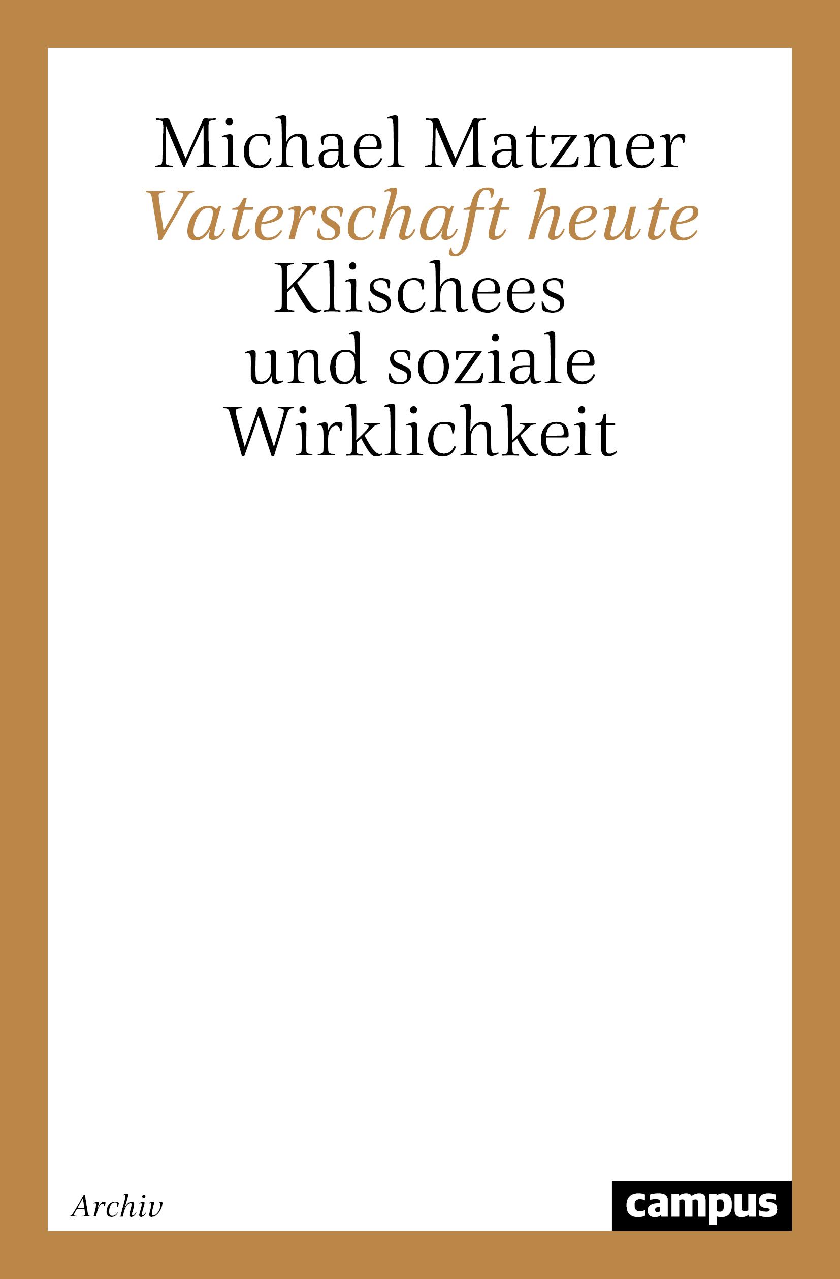 Vorderes Coverbild Vaterschaft heute