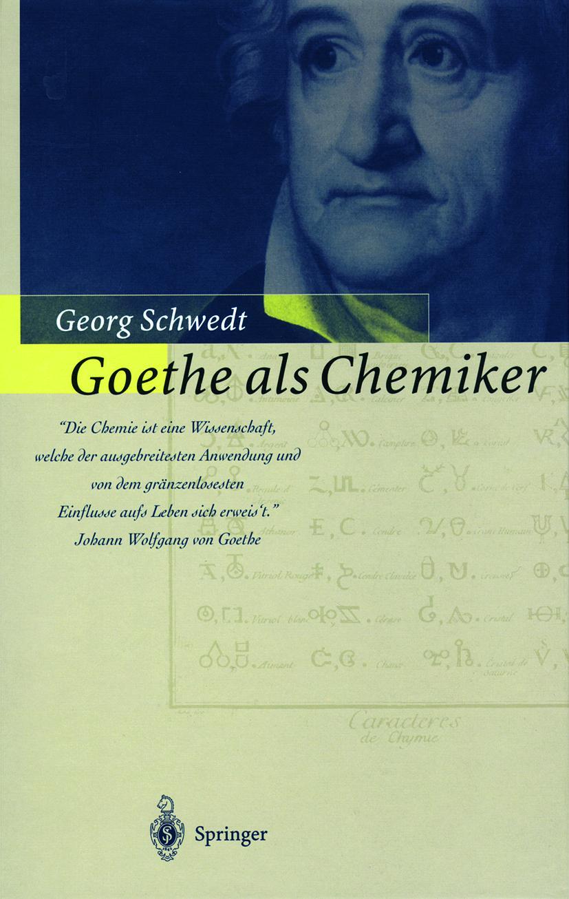 Vorderes Coverbild Goethe als Chemiker