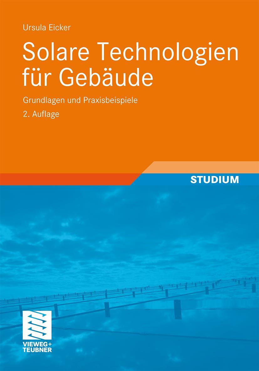 Vorderes Coverbild Solare Technologien für Gebäude