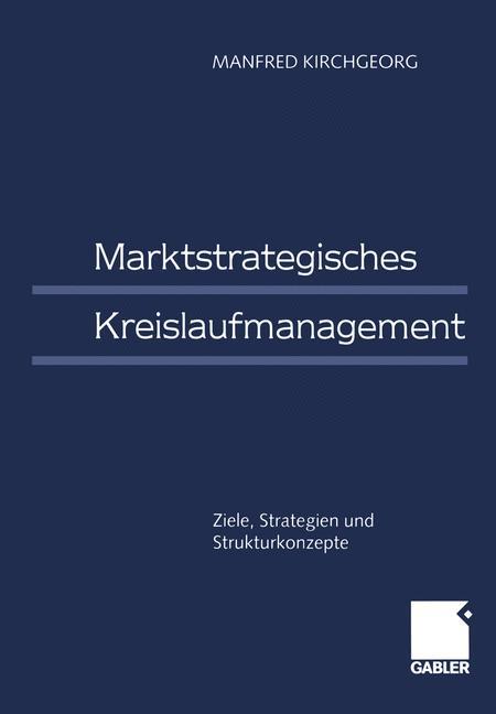 Vorderes Coverbild Marktstrategisches Kreislaufmanagement