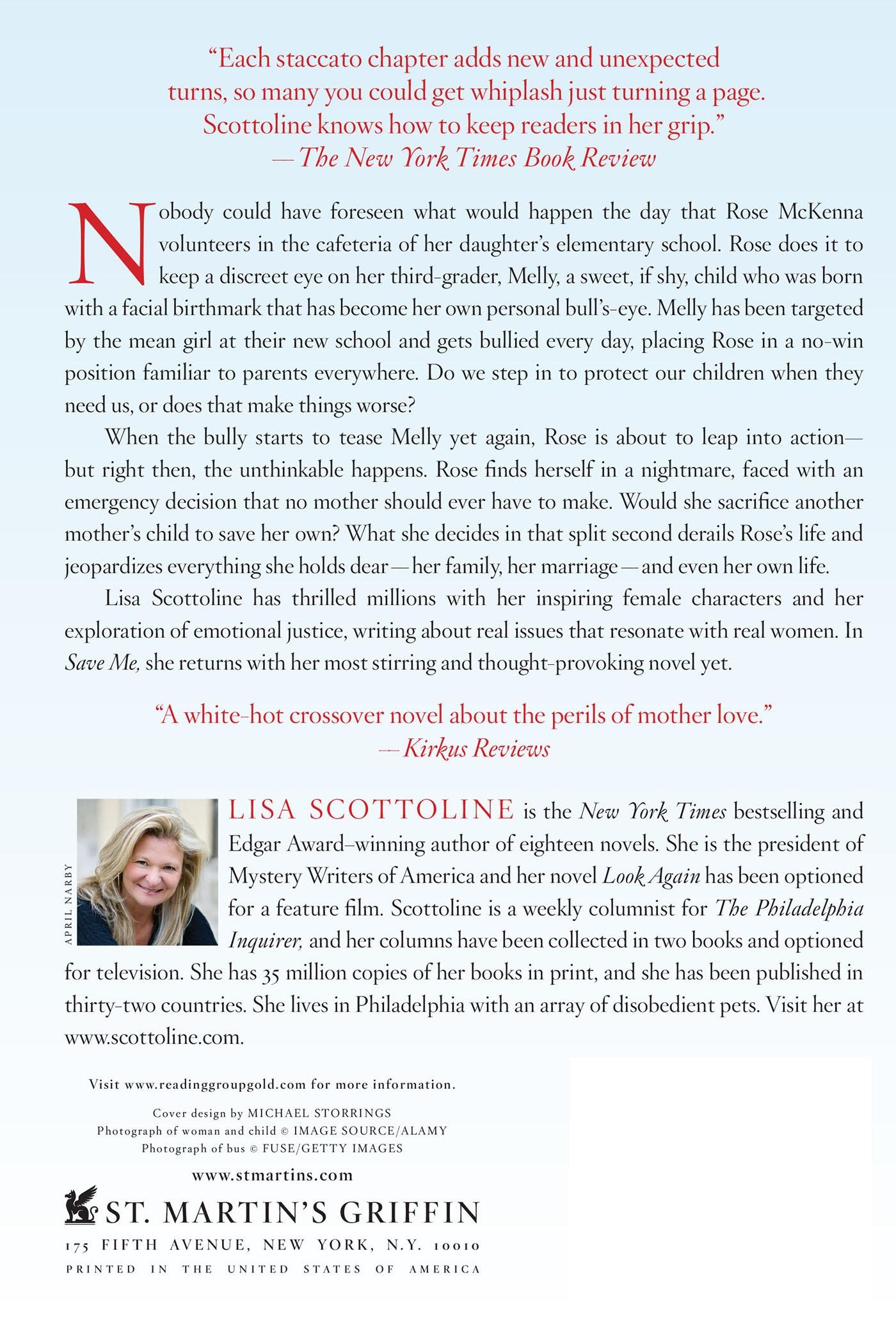 Rückseitencover Save Me