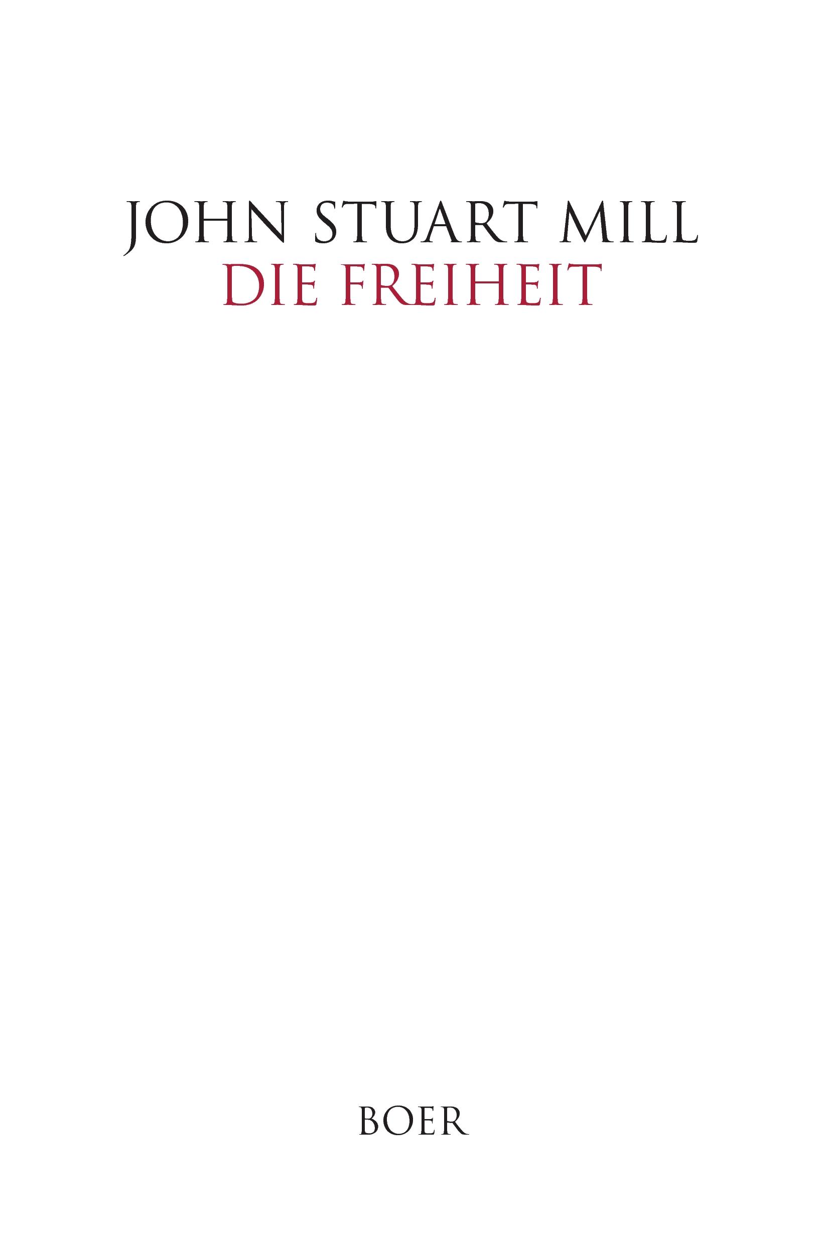Vorderes Coverbild Die Freiheit