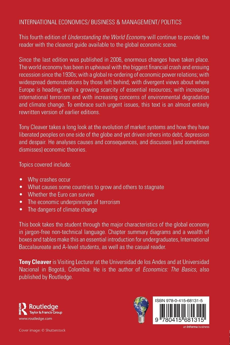 Rückseitencover Understanding the World Economy