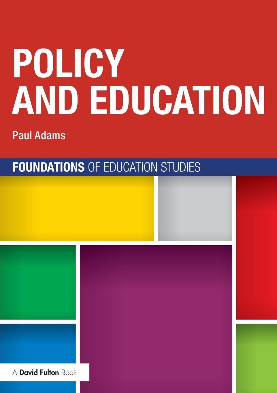 Vorderes Coverbild Policy and Education
