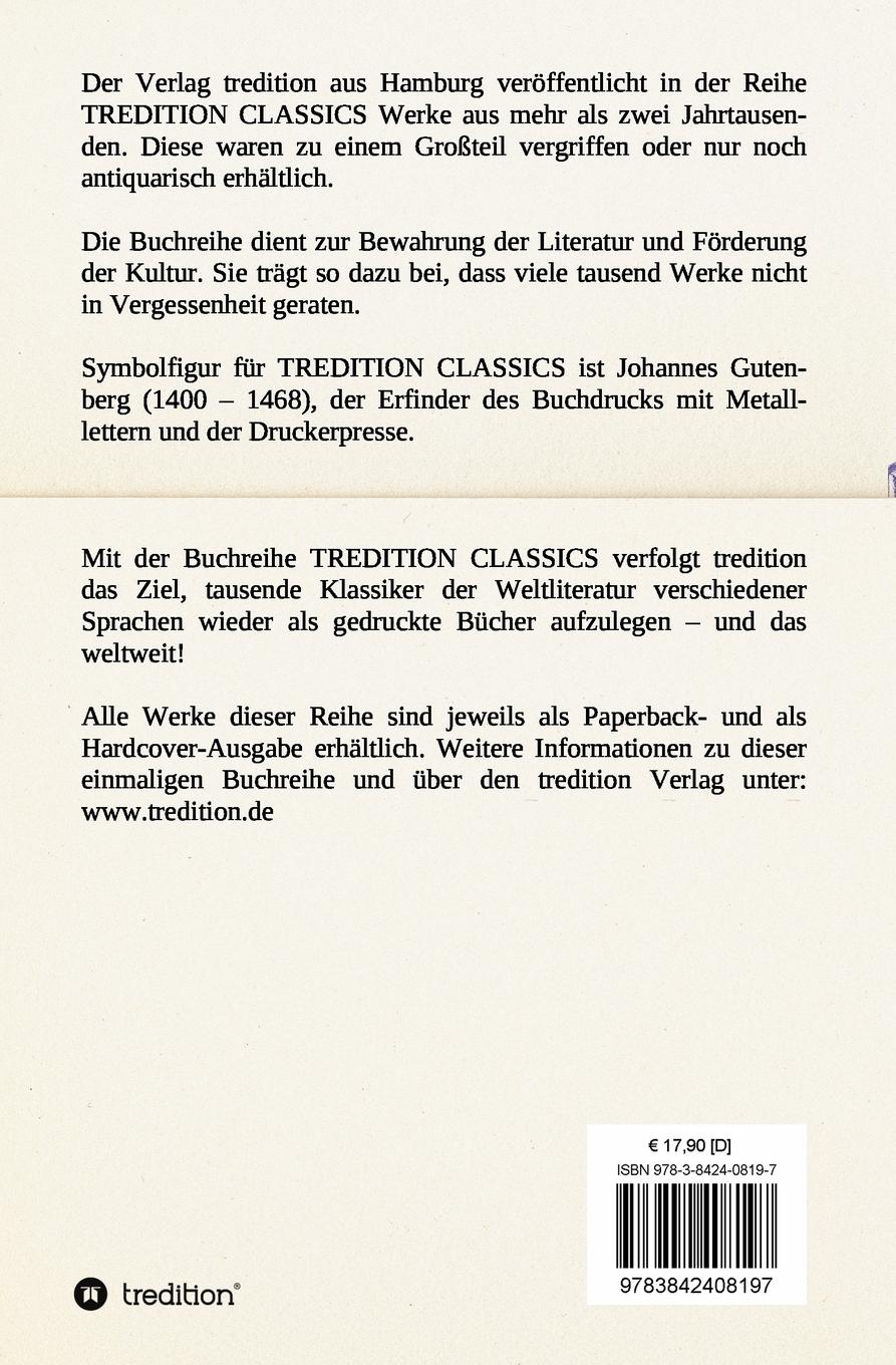 Rückseitencover Waldwinter