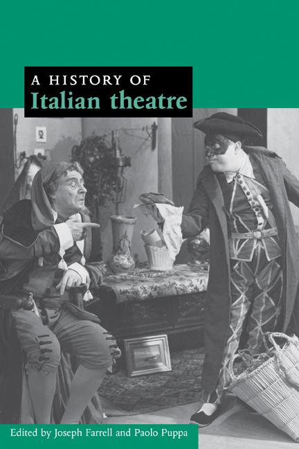 Vorderes Coverbild A History of Italian Theatre