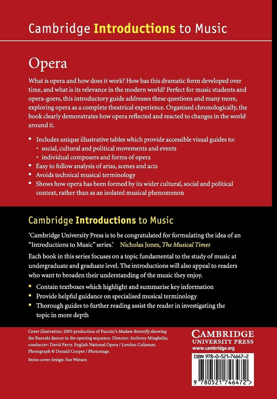 Rückseitencover Opera