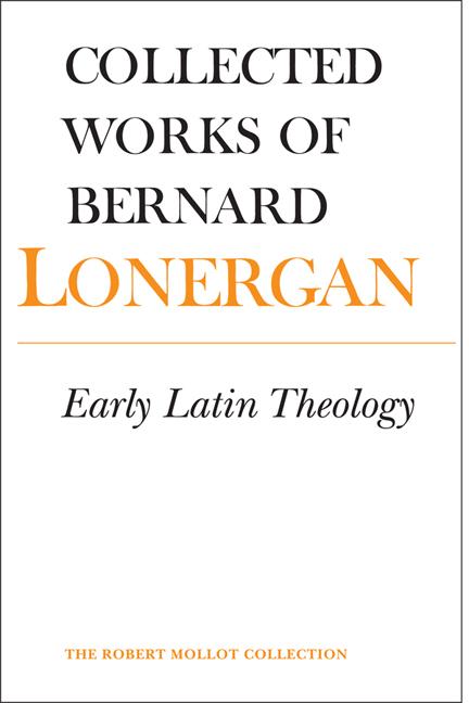 Vorderes Coverbild Early Latin Theology