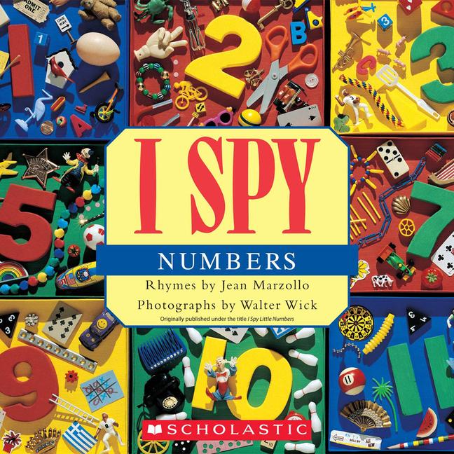 Vorderes Coverbild I Spy Numbers