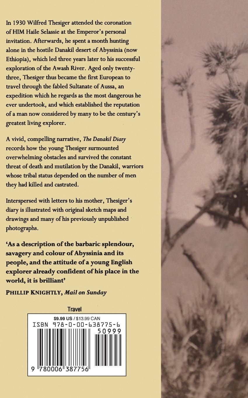 Rückseitencover The Danakil Diary