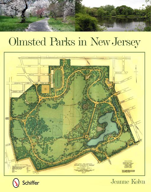 Vorderes Coverbild Olmsted Parks in New Jersey