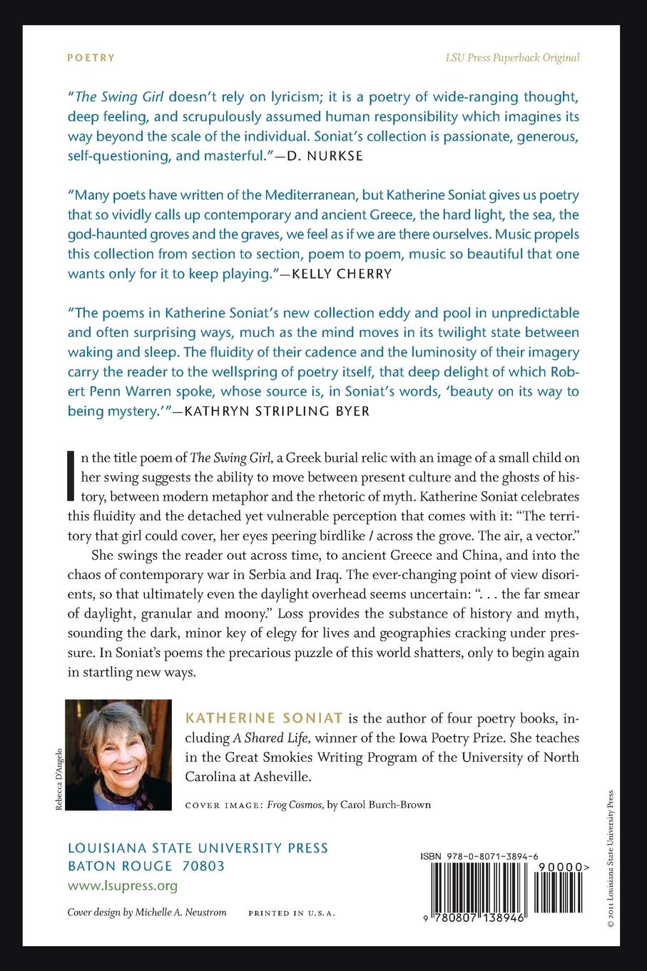 Rückseitencover The Swing Girl