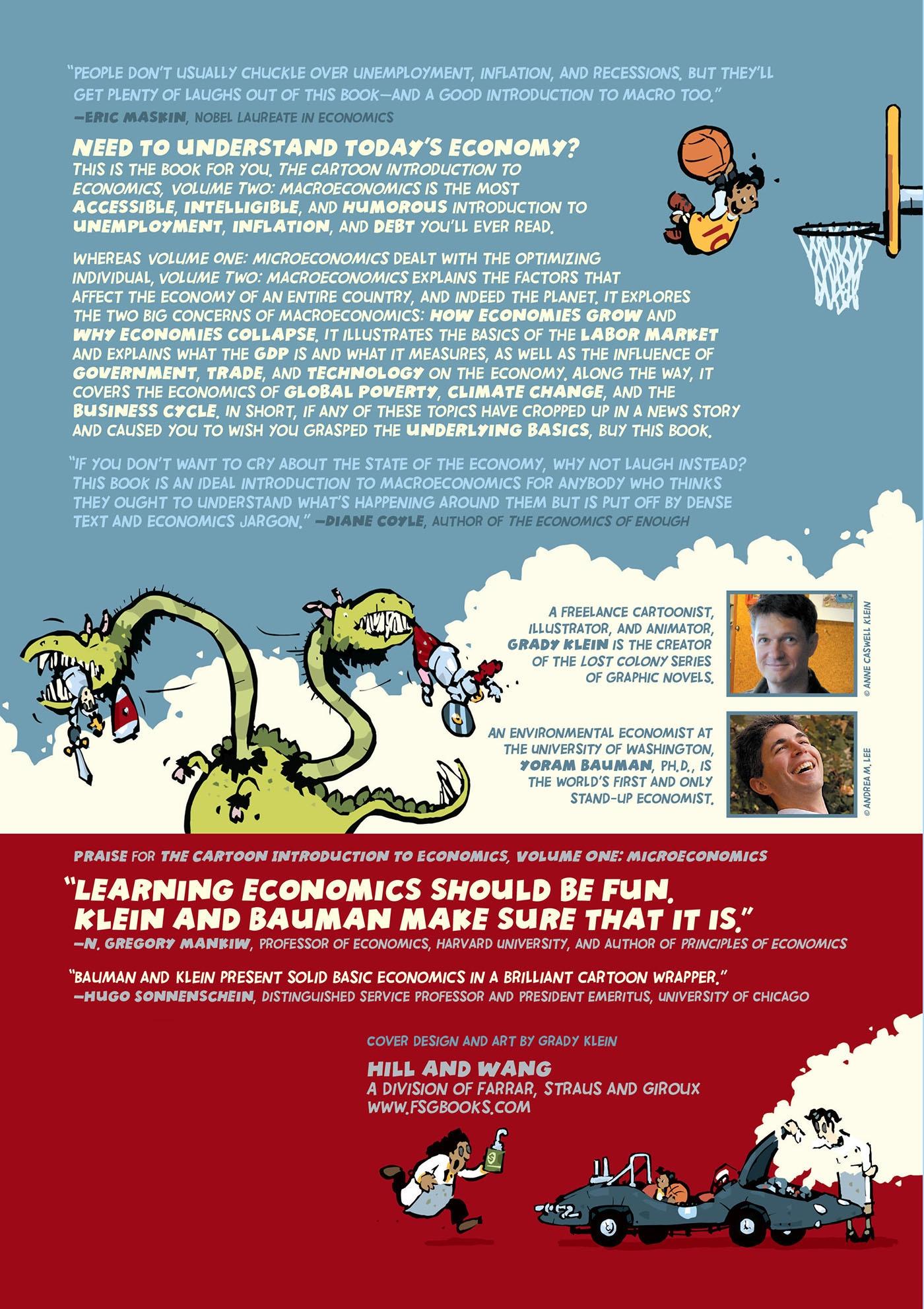 Rückseitencover The Cartoon Introduction to Economics, Volume II: Macroeconomics