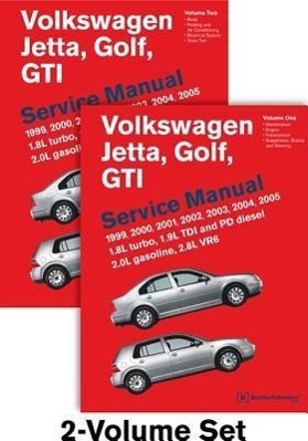 Vorderes Coverbild Volkswagen Jetta, Golf, GTI (A4) Service Manual: 1999, 2000, 2001, 2002, 2003, 2004, 2005