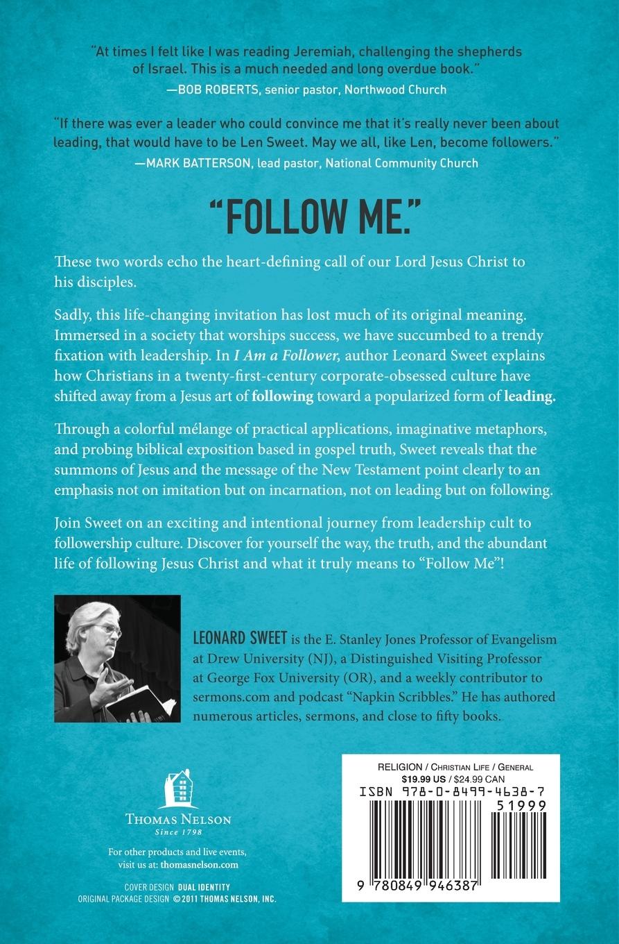 Rückseitencover I Am a Follower