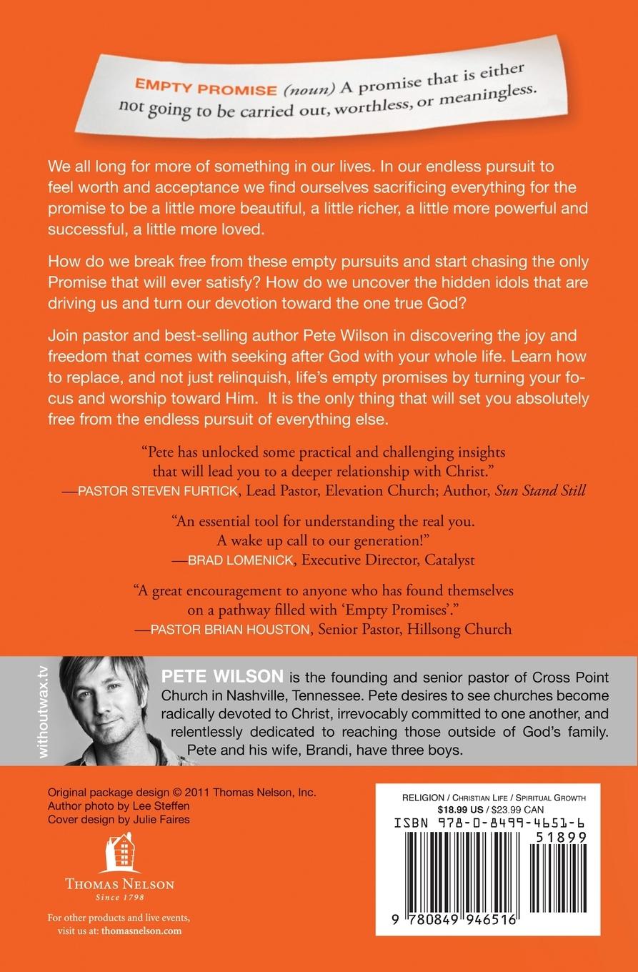 Rückseitencover Empty Promises