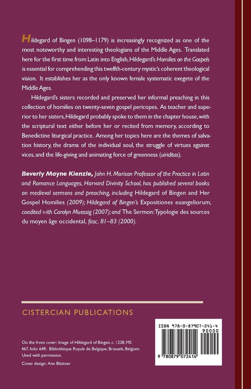 Rückseitencover Homilies on the Gospels