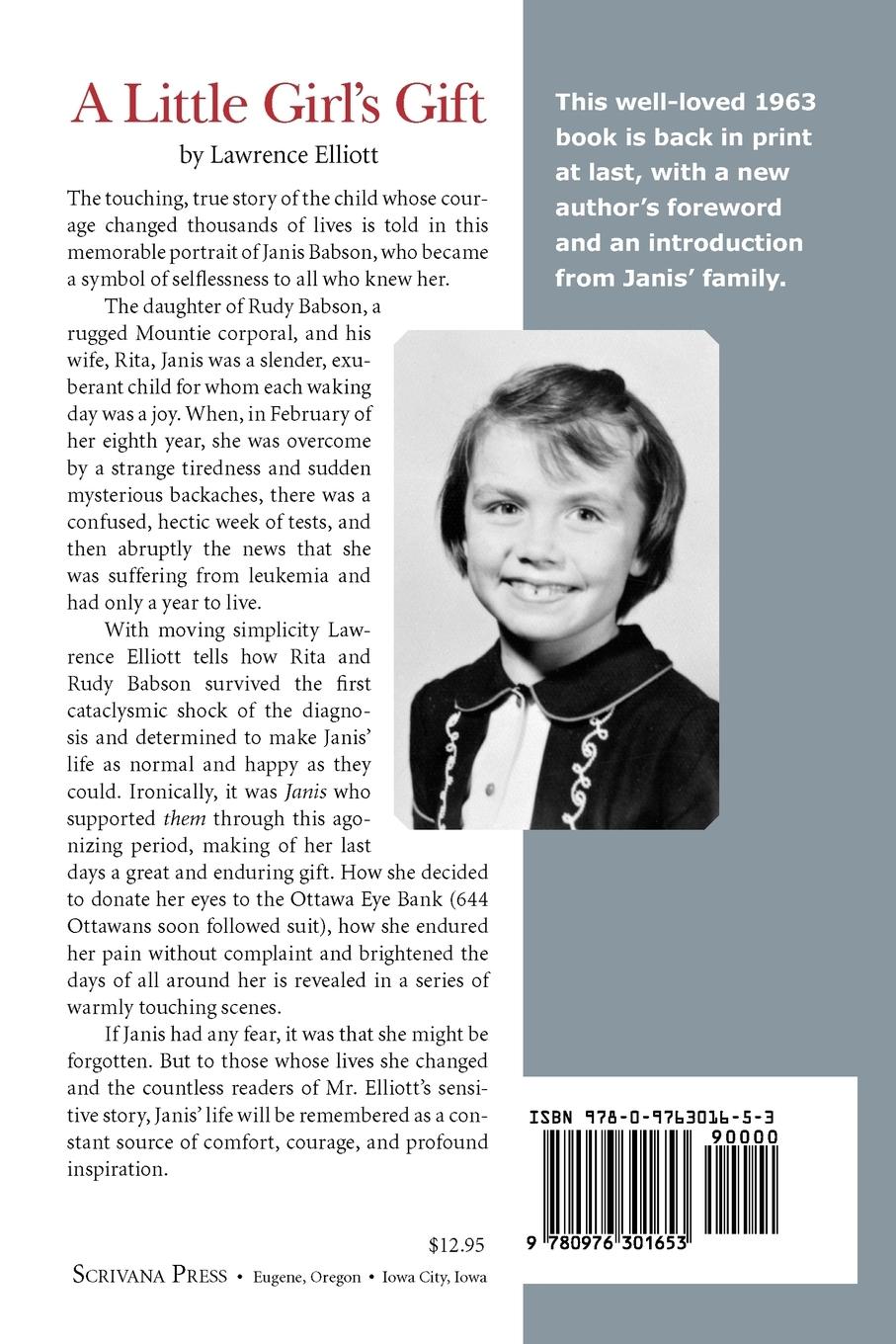 Rückseitencover A Little Girl's Gift