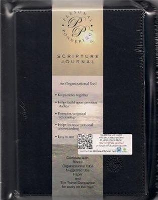 Vorderes Coverbild Scripture Journal: An Organizational Tool