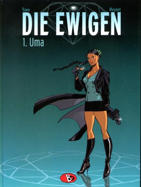 Vorderes Coverbild Die Ewigen 01. Uma