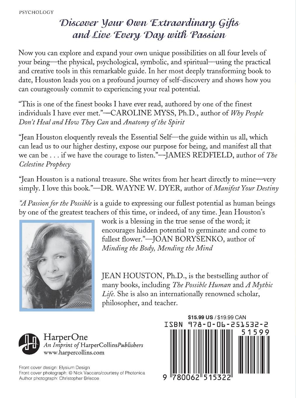 Rückseitencover A Passion for the Possible