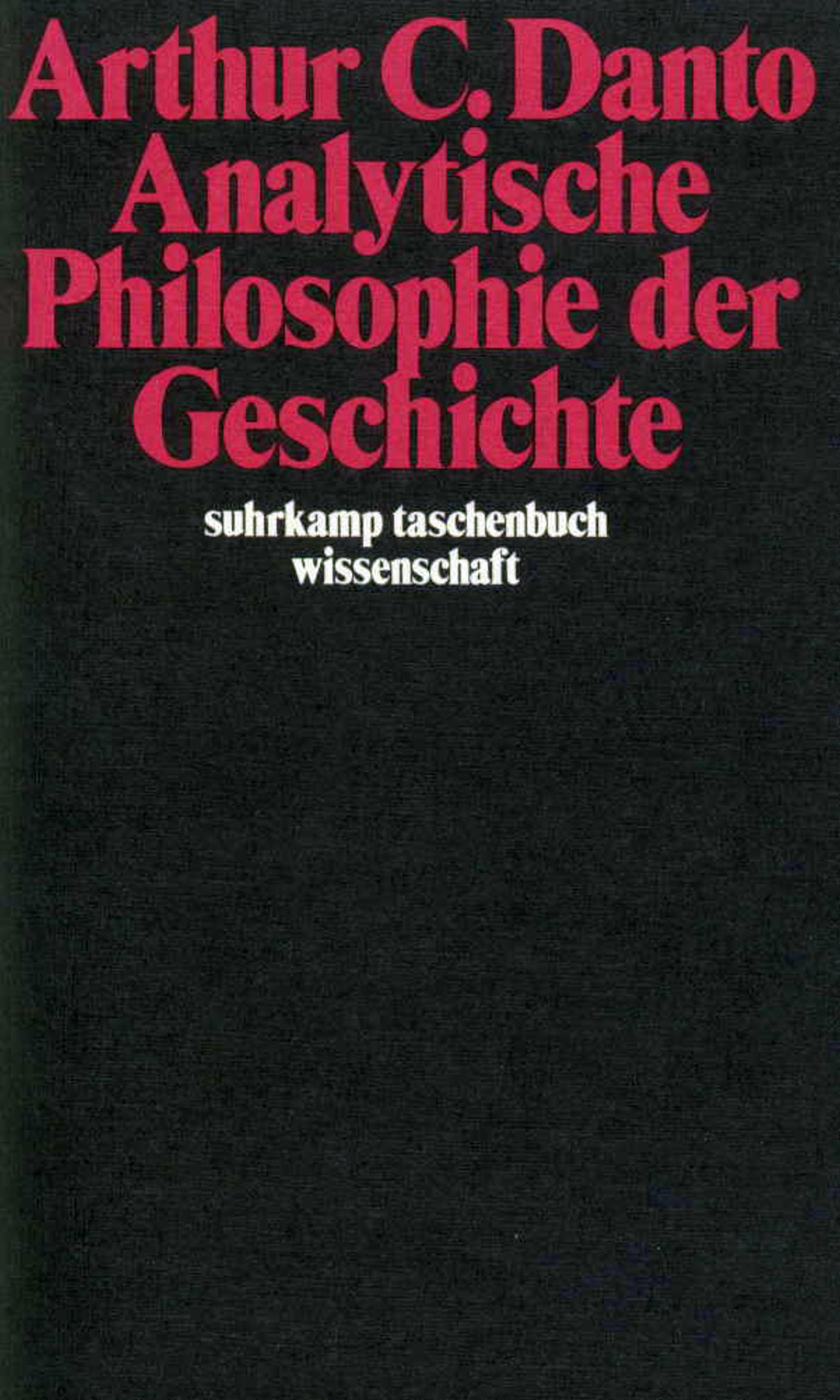 Vorderes Coverbild Analytische Philosophie der Geschichte