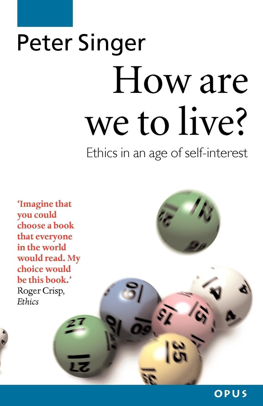 Vorderes Coverbild How Are We to Live?