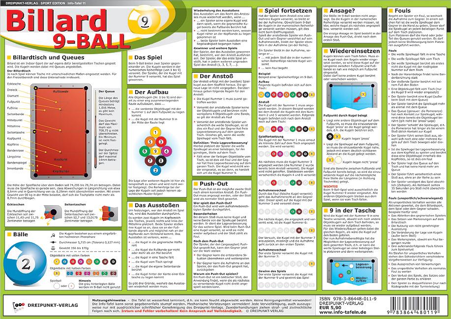Vorderes Coverbild Billard 9-Ball