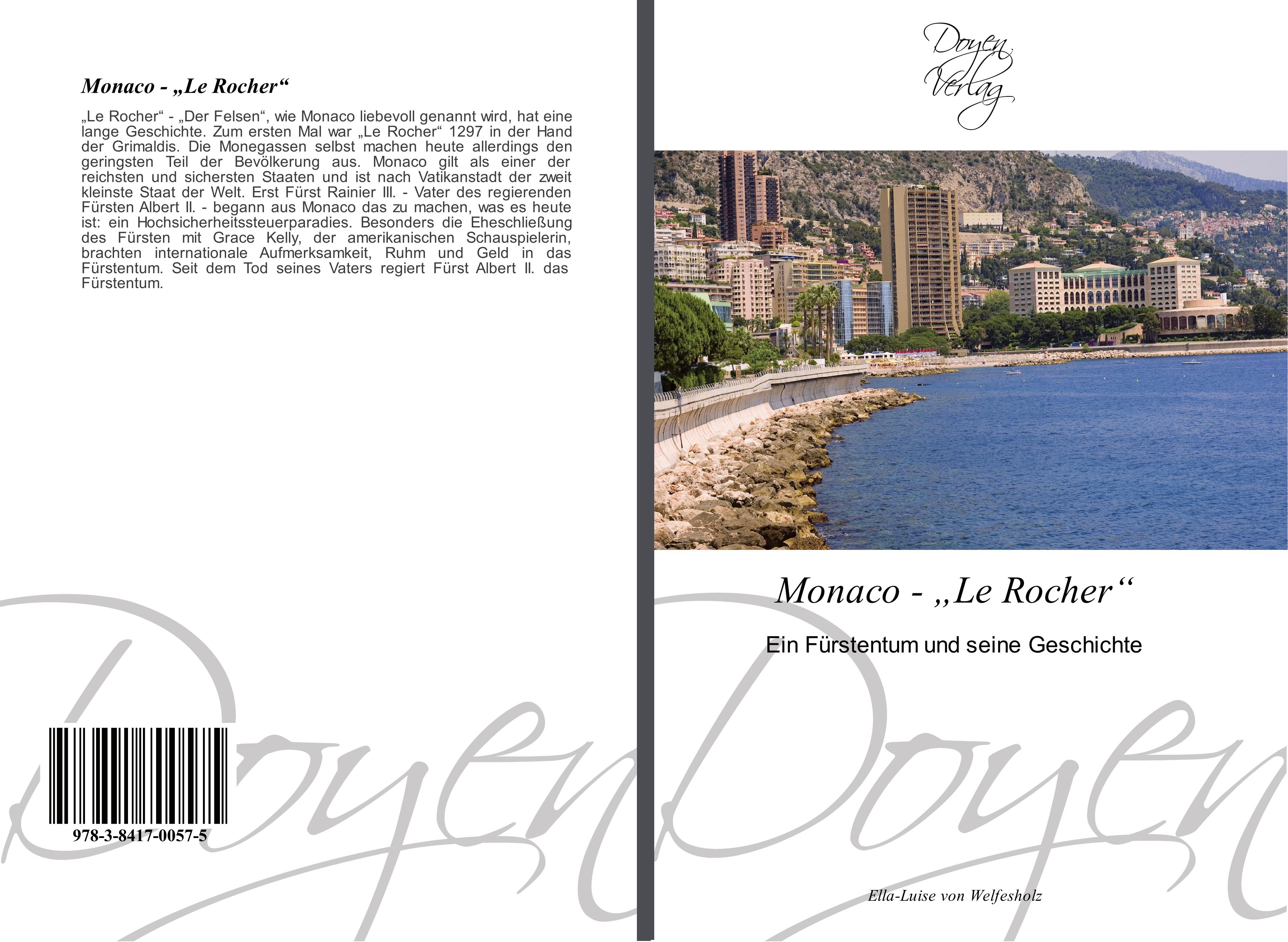 Vorderes Coverbild Monaco - "Le Rocher"