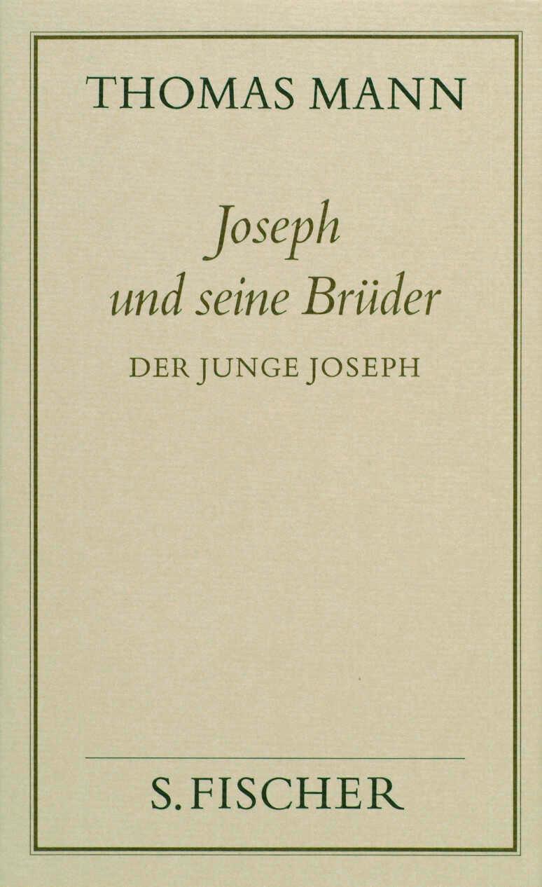 Vorderes Coverbild Joseph und seine Brüder II. Der junge Joseph ( Frankfurter Ausgabe)