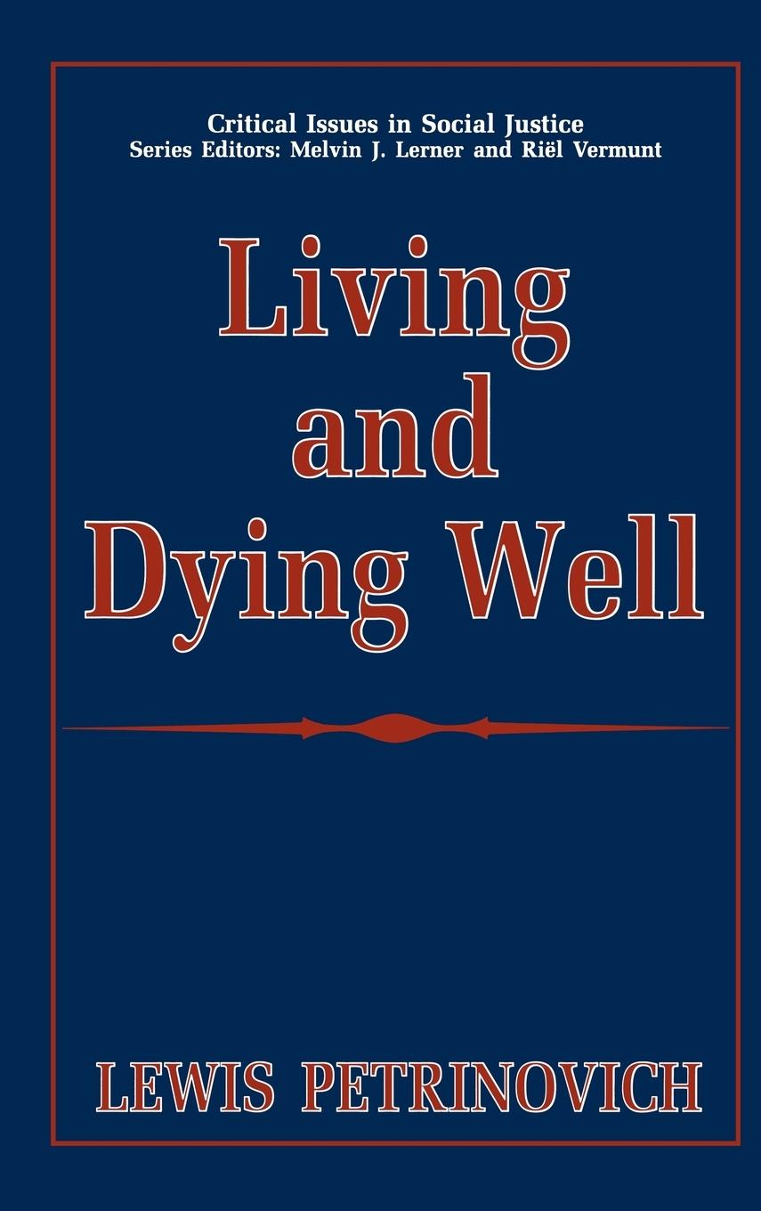 Vorderes Coverbild Living and Dying Well