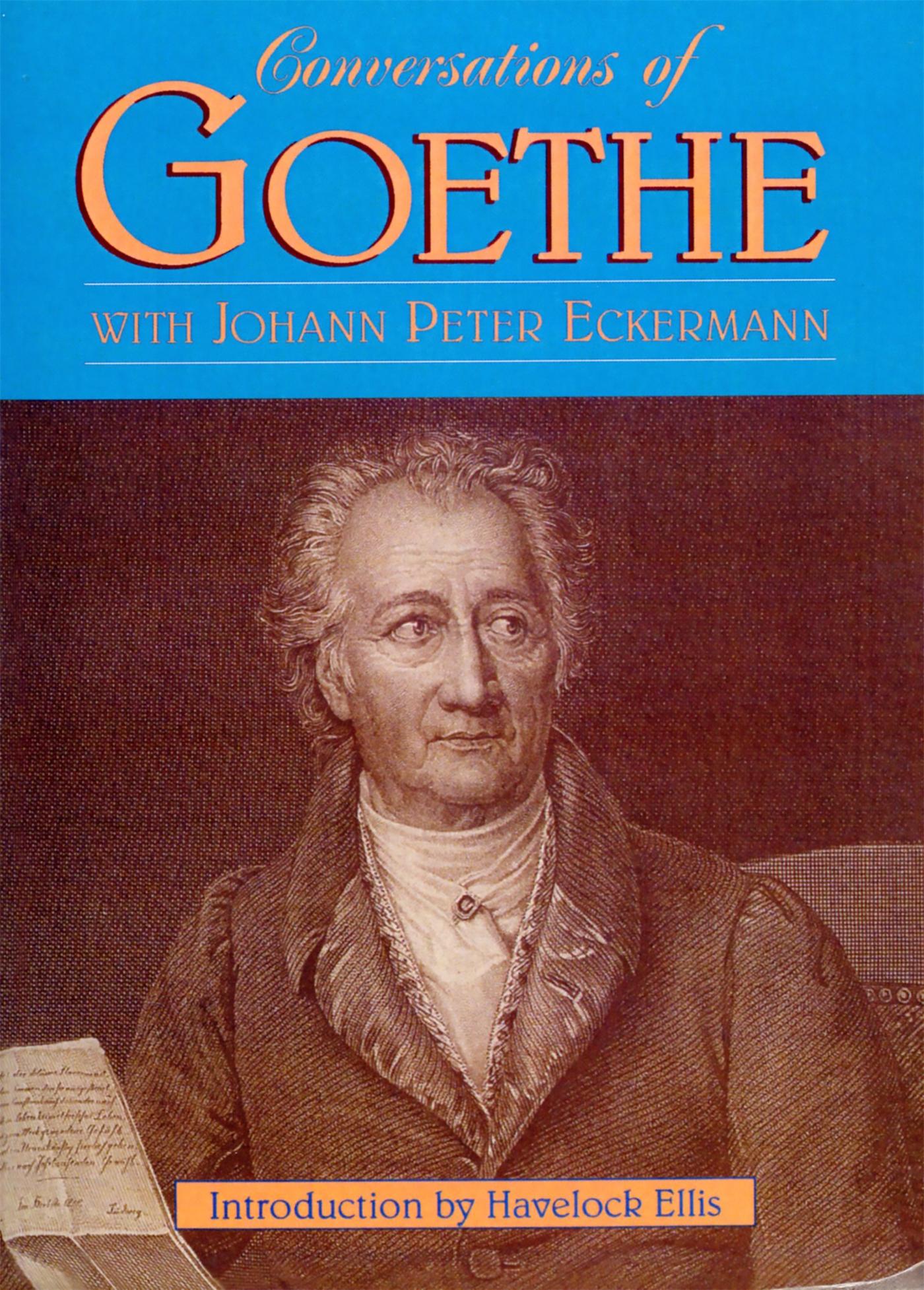 Vorderes Coverbild Conversations of Goethe