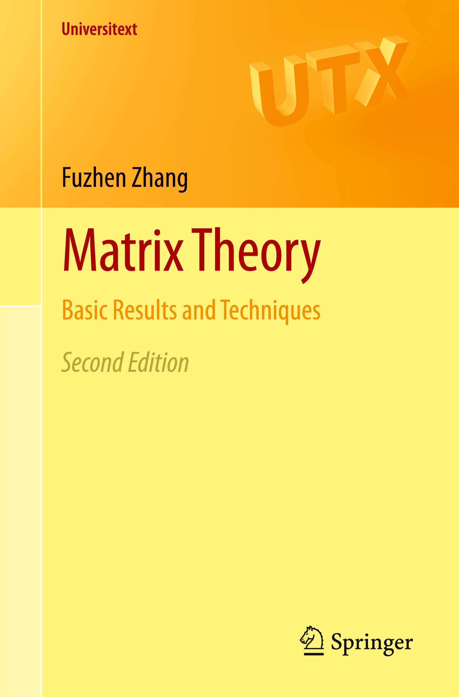 Vorderes Coverbild Matrix Theory