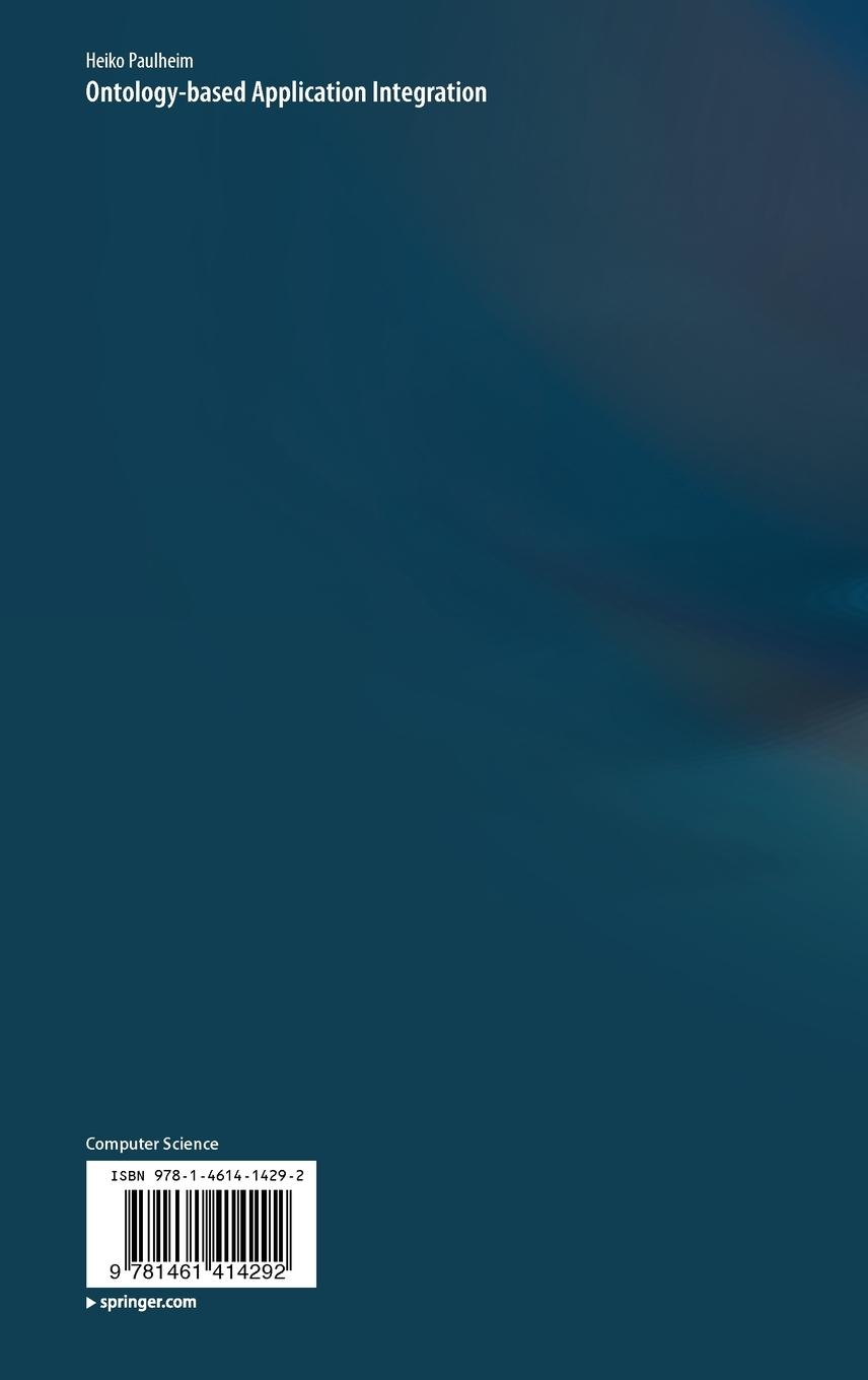 Rückseitencover Ontology-based Application Integration