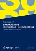Vorderes Coverbild Einführung in die internationale Rechnungslegung