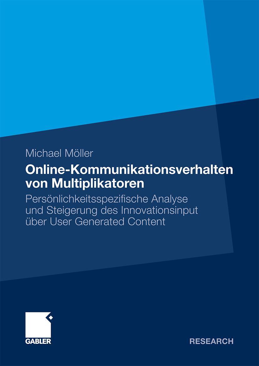 Vorderes Coverbild Online-Kommunikationsverhalten von Multiplikatoren
