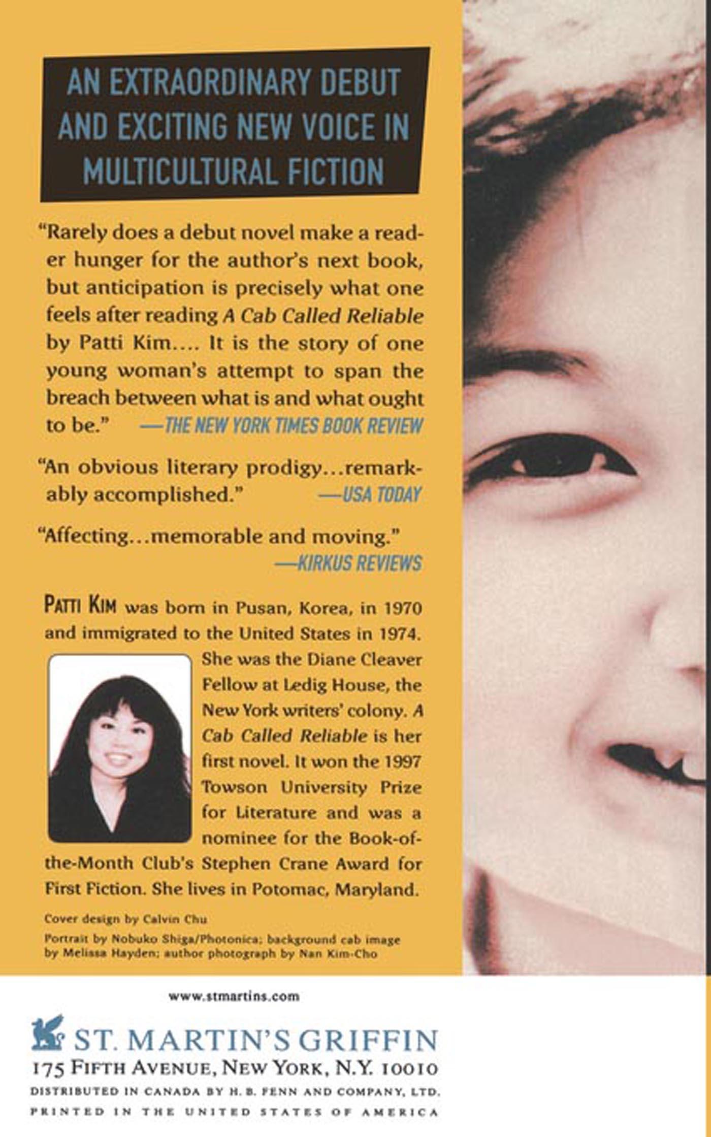 Rückseitencover A Cab Called Reliable