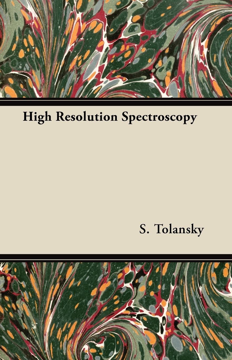Vorderes Coverbild High Resolution Spectroscopy