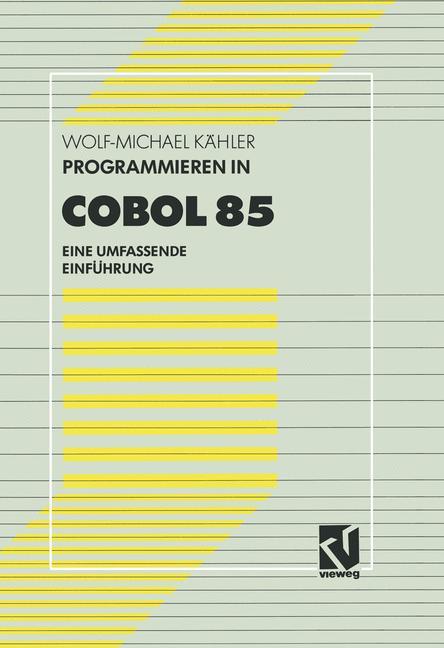 Vorderes Coverbild Programmieren in COBOL 85