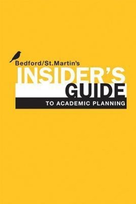 Vorderes Coverbild Insider's Guide to Academic Planning